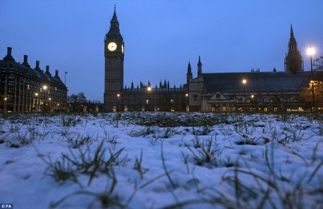 snow house of parliament